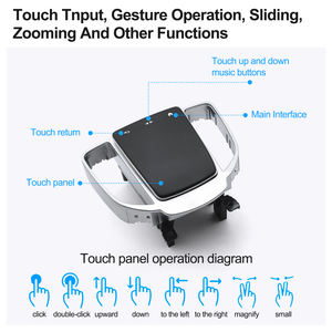Navihua ปุ่มเมาส์ภายในรถยนต์อัตโนมัติจอยสติ๊กแผ่นสัมผัสที่ออกแบบใหม่สำหรับ Mercedes Benz E Class C C200L E300 260L - Product Image 5