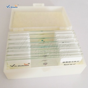 Thực vật học và động vật học giáo dục Kính hiển vi mô động vật Slide 30 loại vật liệu thủy tinh khác nhau - Product Image 6