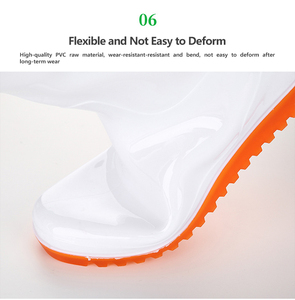 Bốt cao cổ chống thấm nước, giày bảo hộ lao động, săn bắn, câu cá, nông nghiệp, bán buôn trực tiếp từ nhà máy, đặt may theo yêu cầu - Product Image 6