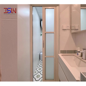 Sistema de Puerta Corredera Plegable de Aluminio con Perfil PT Integrado para Diseños Interiores de Apartamentos Modernos - Product Image 1