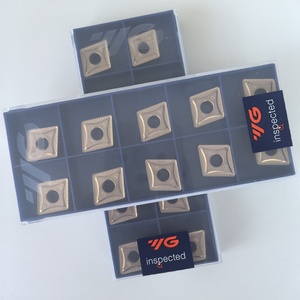 Plaquette en carbure monobloc YG CNMG160612 UG YG3125, forme carrée, pour tournage extérieur, outil de tournage CNC, revêtement PVD/CVD, HRC40-60, OEM - Product Image 1