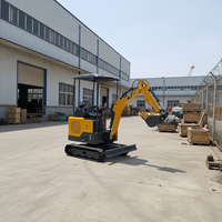 Mini-excavatrice sur chenilles avancée de 1,8 tonne, pelle hydraulique à vendre