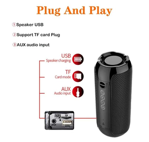 TG117 Alto-falantes Esportes ao ar livre impermeável portátil Subwoofer Bass sem fio Bluetoothes Speaker PK Flip 6 7 Boombox Speaker - Product Image 4