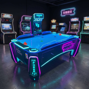 HGR <b>Amusement</b> Power Multi Puck Air Hockey Arcade Game <b>Machine</b> Coin Operated Multiplayer Table Multiple Balls Exciting - Product Image 5