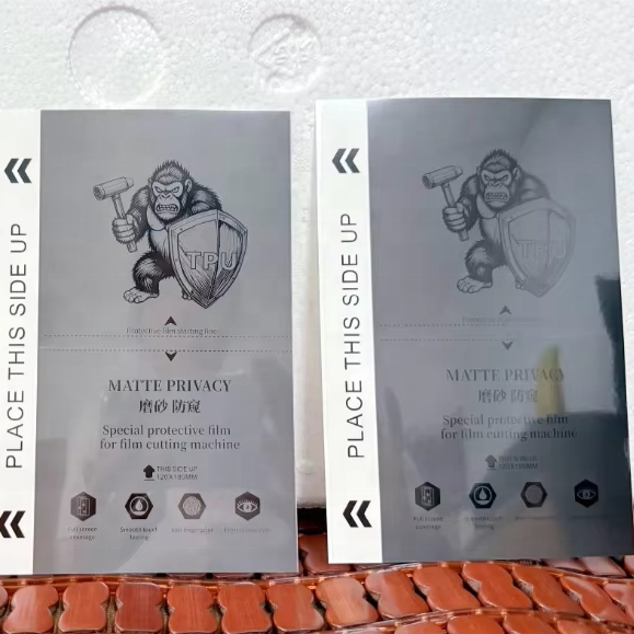 Wholesale Matte Premium Anti spy Privacy TPU Hydrogel Screen Protector Film Sheet for Cutting Machines Cut