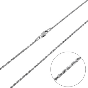 JZNS מפעל ישיר סיטונאי 1- <span class=keywords><strong>4mm</strong></span> שרשרת שרשרת כסף יהלום לחתוך חבל שרשרת לנשים גברים - Product Image 2