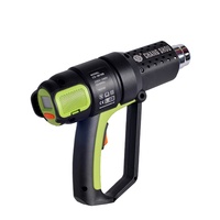 Pistola de aire caliente termostática con pantalla Lcd, doble núcleo de calefacción Variable, dos tipos, 2000w