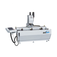 Máquina de Fresado y Perforación CNC Neumática de 0.6-0.8MPa para Perfiles de Aluminio, para Taller de Aluminio, Alto Rendimiento, Estable y Ajustable