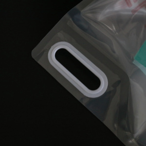 Bolsa de Plástico Flexible Personalizada de 3L 4L 5L con Boquilla para Agua, de Grado Alimenticio, a Prueba de Fugas - Product Image 3