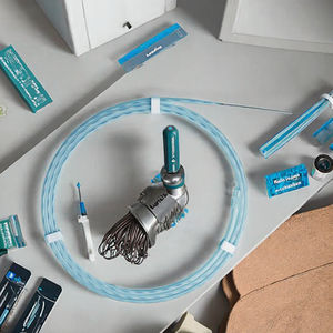 สายไกด์วิทยาการปัสสาวะแบบมีลายม้าลาย สีน้ำเงินขาว ผลิตจากวัสดุ <span class=keywords><strong>PTFE</strong></span> สำหรับการใส่สายสวนปัสสาวะ ป้องกันการกัดกร่อน ความยาว 100 เมตร/ม้วน สำหรับใช้ในอุตสาหกรรม - Product Image 3