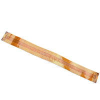 Cable Plano FPC de Doble Capa OEM, Alta Resistencia a la Flexión, PCB Flexible de Doble Cara, Ultrafino, FR4, Certificado ISO, para Electrónica de Consumo Interna