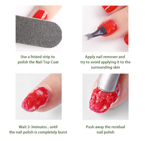Kit de dissolvant magique pour vernis à ongles sans danger, avec logo gratuit, pour marque privée OEM - Product Image 6