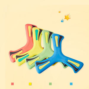 <span class=keywords><strong>Boomerang</strong></span>-juguetes interactivos de 3 hojas para niños, juguete con forma de disco volador suave, para acampar al aire libre - Product Image 1