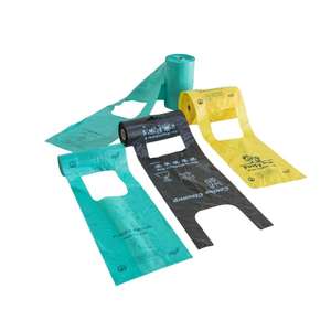 Sacs à déjections canines en gros, rouleaux de recharge, sacs pour déchets d'animaux, marque privée OEM - Product Image 1