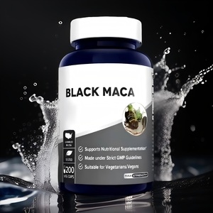 Maksimum mukavemet siyah Maca kapsülleri-erkek canlılık, prostat desteği ve cinsel sağlık OEM/ODM için gelişmiş formül - Product Image 1