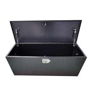 Plaque de damier <span class=keywords><strong>en</strong></span> aluminium personnalisable OEM Boîte à outils <span class=keywords><strong>Coffre</strong></span> de rangement Van Truck Pickup Trailer Mallette à outils Fabricant soutenu ODM - Product Image 1