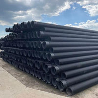 Tuyau de drainage corrugué à double paroi en HDPE SDR11, raccordement par emboîtement, tuyau durable en PE pour l'eau et les canalisations