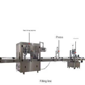 Machine de remplissage et de bouchage entièrement automatique intégrée, ligne de production universelle pour pommades et liquides - Product Image 1
