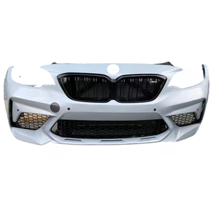 2016-2021 per <span class=keywords><strong>BMW</strong></span> serie 2 F87 gruppo paraurti anteriore bianco M2C F87 F22 F23 ABS Kit contorno labbra anteriore con fendinebbia utilizzati - Product Image 2