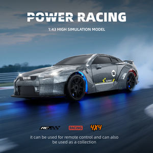 1/43 RC dérive voiture de sport direction précise Mode d'économie d'énergie concours d'endurance scène réflexion de la lumière - Product Image 4