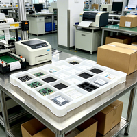 Plastik-Elektronik-Blisterverpackung mit 35 Fächern, Transparente PVC Antistatische PET-Form für Unterhaltungselektronik-Verpackungen