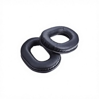 Coussinets d'oreille de rechange pour casque d'aviation, demi-coussinets en gel et mousse pour écouteurs