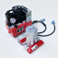 Cric hydraulique portable à batterie lithium-ion rechargeable pour la manutention des matériaux