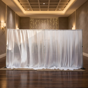 Support de toile de fond pour mariage, structure réglable et portable pour décoration murale de scène - Product Image 2