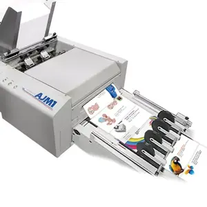 AJM1C High Speed & full color process label printer for envelop /postcard /hard paper car label printer