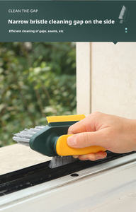 Cepillo de Limpieza Profunda Multisuperficie al por Mayor - Fregador Flexible para Azulejos de Baño, Juntas, Esquinas y Inodoros con Diseño Ergonómico - Product Image 2