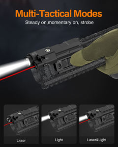 Yeni el feneri MOLK & PICA 2 1 lazer ışığı Combo 1600 lümen şarj edilebilir kırmızı lazer el feneri - Product Image 6