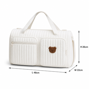 <span class=keywords><strong>Sac</strong></span> à langer portable de créateur, grande capacité, <span class=keywords><strong>personnalisable</strong></span>, pour les essentiels de bébé en voyage - Product Image 2