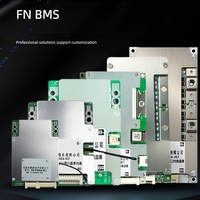 BMS intelligent FN 10S 11S 12S 13S 14S 15S 16S 17S 20S 21S 24S 40A 50A 60A 80A BT Balance Board BMS Lifepo4 17S 48V Batterie au lithium