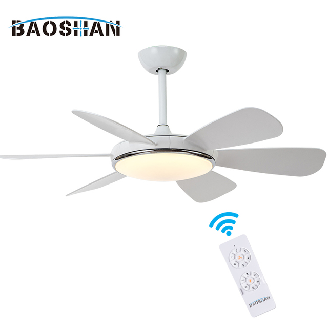 WIFI TUYA Smart Fancy Decorative Energy Saving Modern Remote Control DC Ceiling Fan LED Light