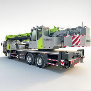 Grue sur camion Zoomlion d'occasion de 25 tonnes, fabriquée en Chine, en excellent état, bien entretenue, prête pour la construction et le levage industriel - Product Image 1
