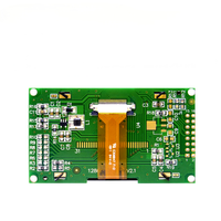Papan PCB modul Tampilan LCD OLED 2.42 inci harga rendah, matriks 128x64 Dot, Driver SSD1309