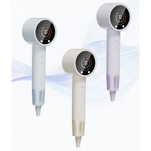 Pengering Rambut Profesional 110V Multifungsi Kecepatan Tinggi 3 Pengaturan Kecepatan Listrik Plastik Putih untuk <span class=keywords><strong>Salon</strong></span> Penggunaan Luar Ruangan Putih - Product Image 2