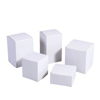 Factory Price Paper Boxes Multi Size A1 A2 A3 A4 A5 A6 A7 2.5x1.8x10.4cm Blank White Packaging Recycled Kraft Paper Gift Box