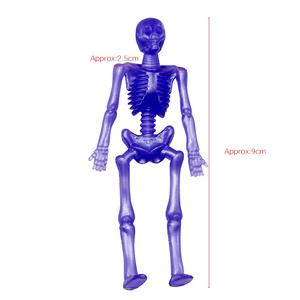 Çok Satan Küçük Zombi İskeleti TPR Esnek Komik Yenilik Şaka Oyuncağı Unisex Cadılar Bayramı Şakası Sınır Ötesi 14+ Çin Malı - Product Image 4