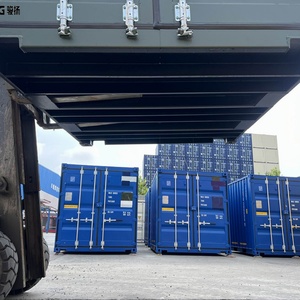 ตู้คอนเทนเนอร์เหล็กคอร์เทนแบบพกพาสั่งทำพิเศษ ขนาด 10 ฟุต 8 ฟุต 12 ฟุต 20 ฟุต สำหรับขาย ตู้เก็บของขนาด 10 ฟุต 10GP - Product Image 6