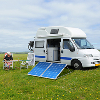 Support de poteau de panneau solaire triangulaire Support de panneau solaire réglable en aluminium PV