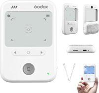Godox C100 Appareil photo CCD miniature avec viseur transparent pour Vlogging et caméra de poche, avec fonction de mesure de la lumière et carte TF 4G/8G/32G