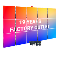 Écran LED de location pour centre commercial de 55 pouces, affichage numérique commercial, mur vidéo, signalisation pour événements et salons de vente au détail