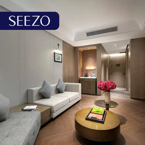 Solusi Turnkey Mewah Proyek Hotel Bintang 5 Kamar Tidur Modern Set Tempat Tidur Hotel Berkualitas Tinggi Furnitur Apartemen Panel Kayu - Product Image 4