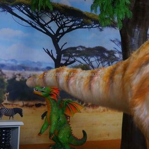 Modèle de dinosaure T-Rex juvénile animatronique à plumes grandeur nature pour exposition et décoration de parc à thème - Product Image 5