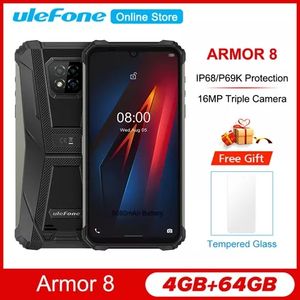 โทรศัพท์มือถือ <span class=keywords><strong>Ulefone</strong></span> <span class=keywords><strong>Armor</strong></span> <span class=keywords><strong>8</strong></span> ระบบปฏิบัติการ Android 10 ทนทาน รองรับ 4G NFC ชิปประมวลผล Helio P60 หน่วยความจำ <span class=keywords><strong>4GB</strong></span>+<span class=keywords><strong>64GB</strong></span>  โทรศัพท์แบบ Octa-core รองรับ 2.4G/5G WiFi หน้าจอ 6.1 นิ้ว กันน้ำ - Product Image 2