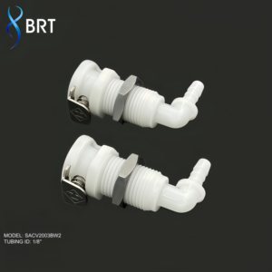 Raccordo Rapido a <span class=keywords><strong>Gomito</strong></span> a 90 Gradi per Tubi Flessibili da 1/8 e 1/4, Connettore Rapido per Aria e Acqua - Vendita Diretta dalla Fabbrica - Product Image 1