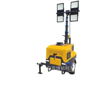 เสาไฟส่องสว่างเคลื่อนที่แบบไฮดรอลิก ความสว่างสูง สำหรับกู้ภัยฉุกเฉิน - Product Image 1