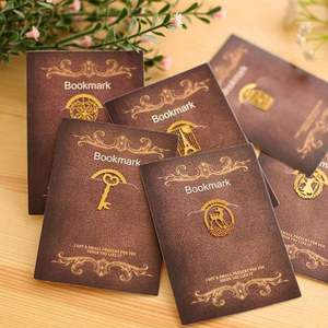 Elegant Metal <b>Bookmark</b> with <b>Leather</b> Tassel Reading Accessory - Product Image 4