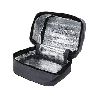 Sac à lunch isotherme en toile de haute qualité, sac isotherme souple pour aliments - Product Image 3